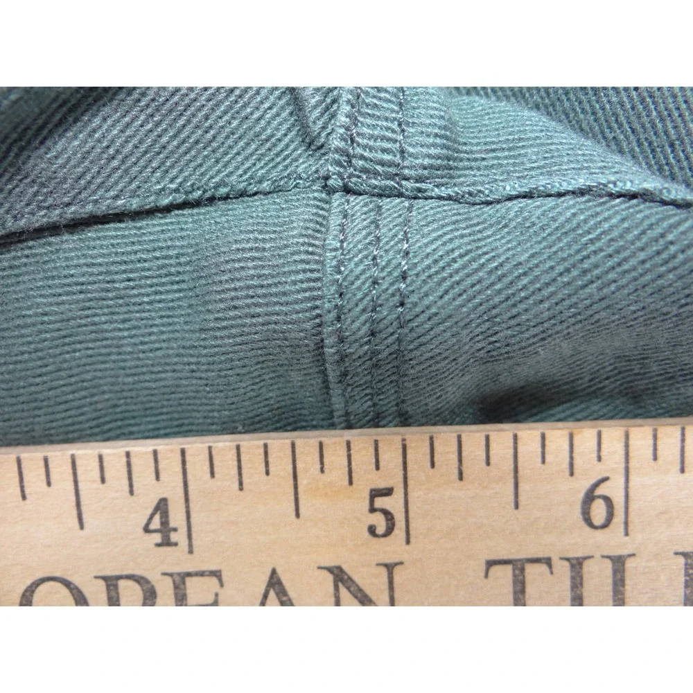 Ringers Western Mens Workwear Shorts Green Size 32 Cotton Twill Pleated 2781
